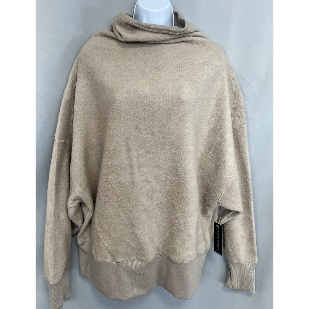 Tahari Sports fleece top size 1X Plus Women's‎ Long Sleeves New